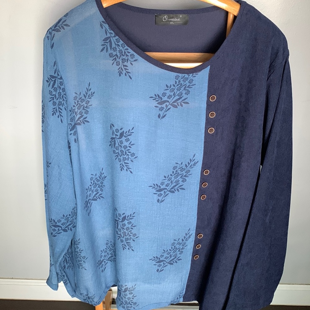 O-nexus pullover tunic top size 4X